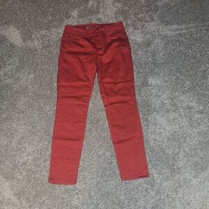 Great Red Skinny Jeans By Seven7